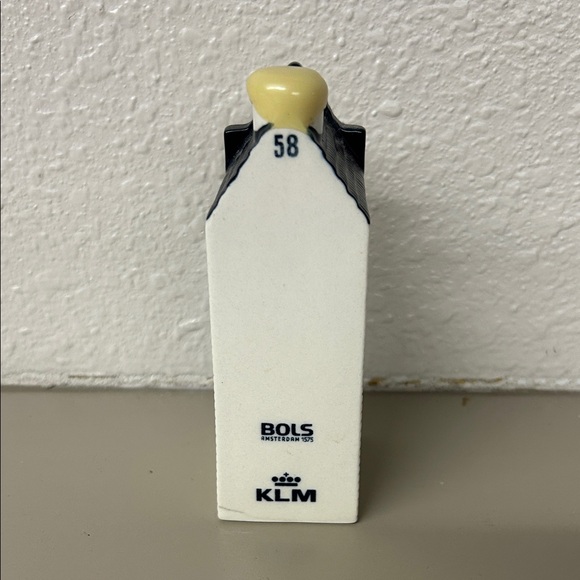 Bols KLM Blue Delfts miniature house. Amsterdam. - Picture 5 of 8